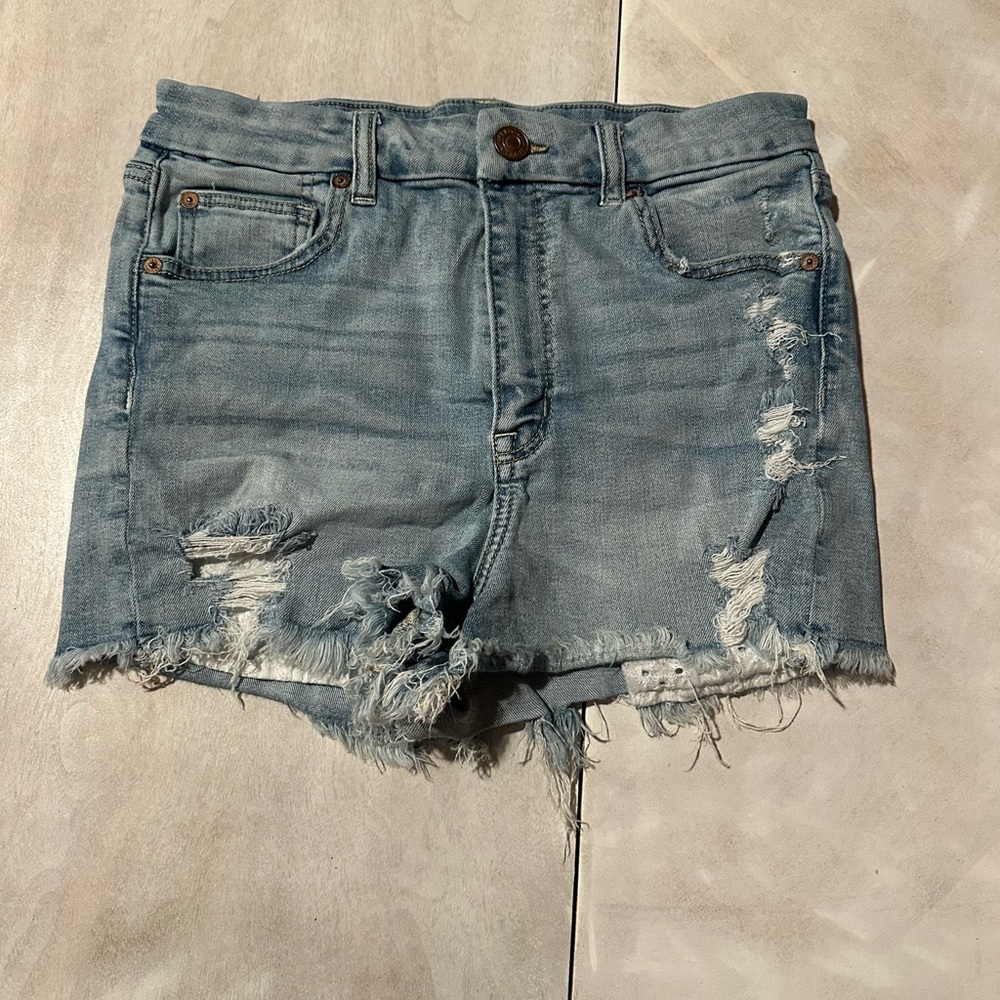 American Eagle Outfitters Distressed Jean Shorts